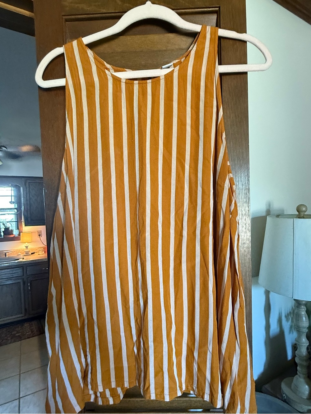 Old Navy striped tank size XL